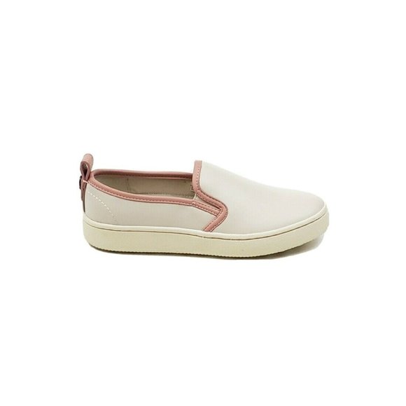 Coach C115 Slip On Sneaker Loafer Leather Petal Trim Womens US 6.5 B - Picture 1 of 10